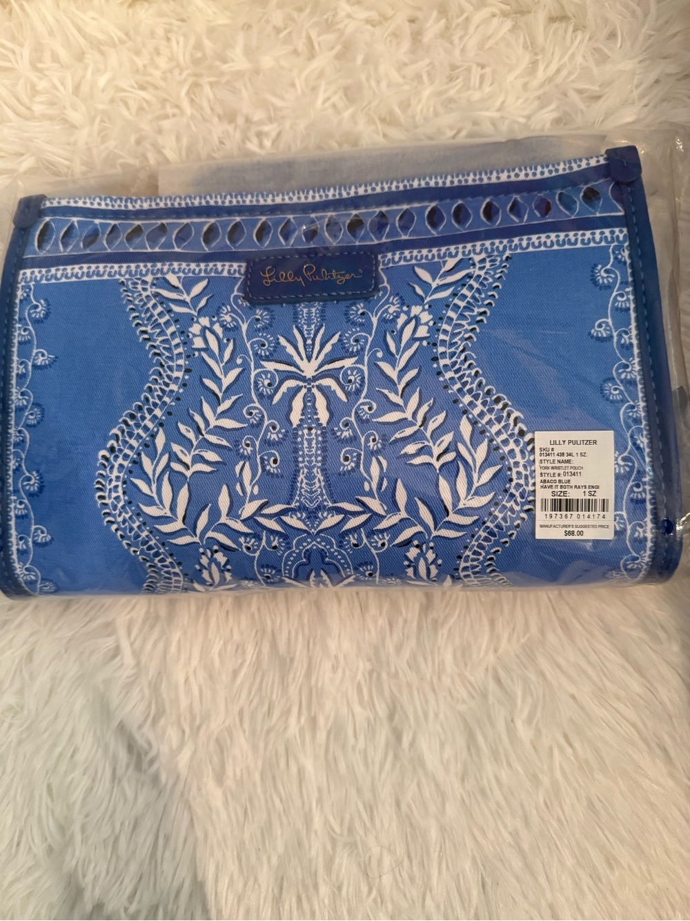 Lilly Pulitzer York Wristlet Pouch New